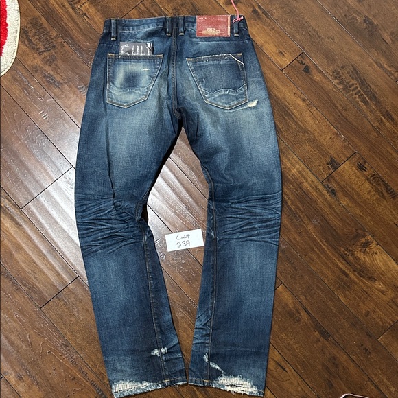 NWT Cult Of Individuality SAMPLE Rebel Straight Selvedge Denim Jeans C239 - Picture 2 of 11